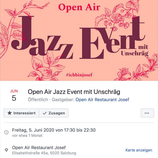 Josef Facebook-Veranstaltung